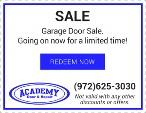 Sale on Garage Doors